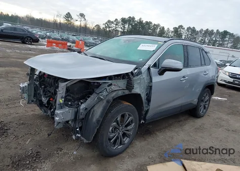 2024 Toyota Rav4 Hybrid Xle Premium из США, поврежденный, VIN 4T3B6RFV2RU143880